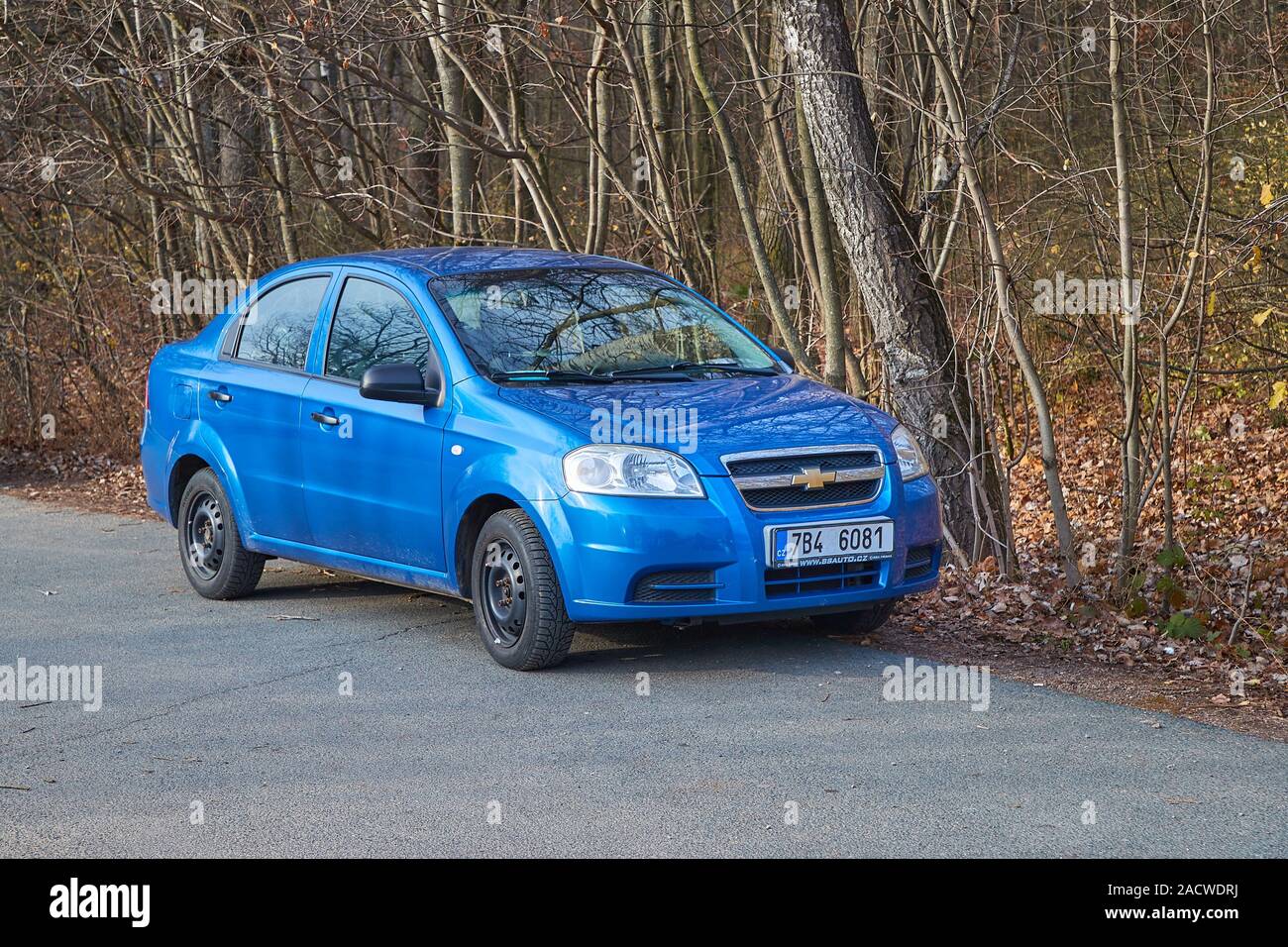 Chevrolet Aveo compact sedan Stock Photo