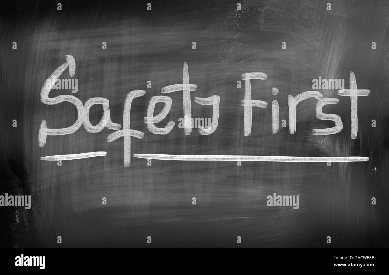 Safety First Concept Stock Photo Alamy