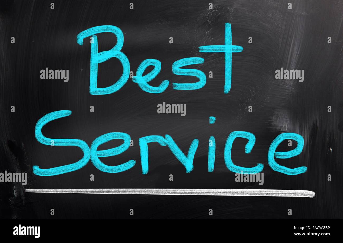 Best Service Concept Stock Photo