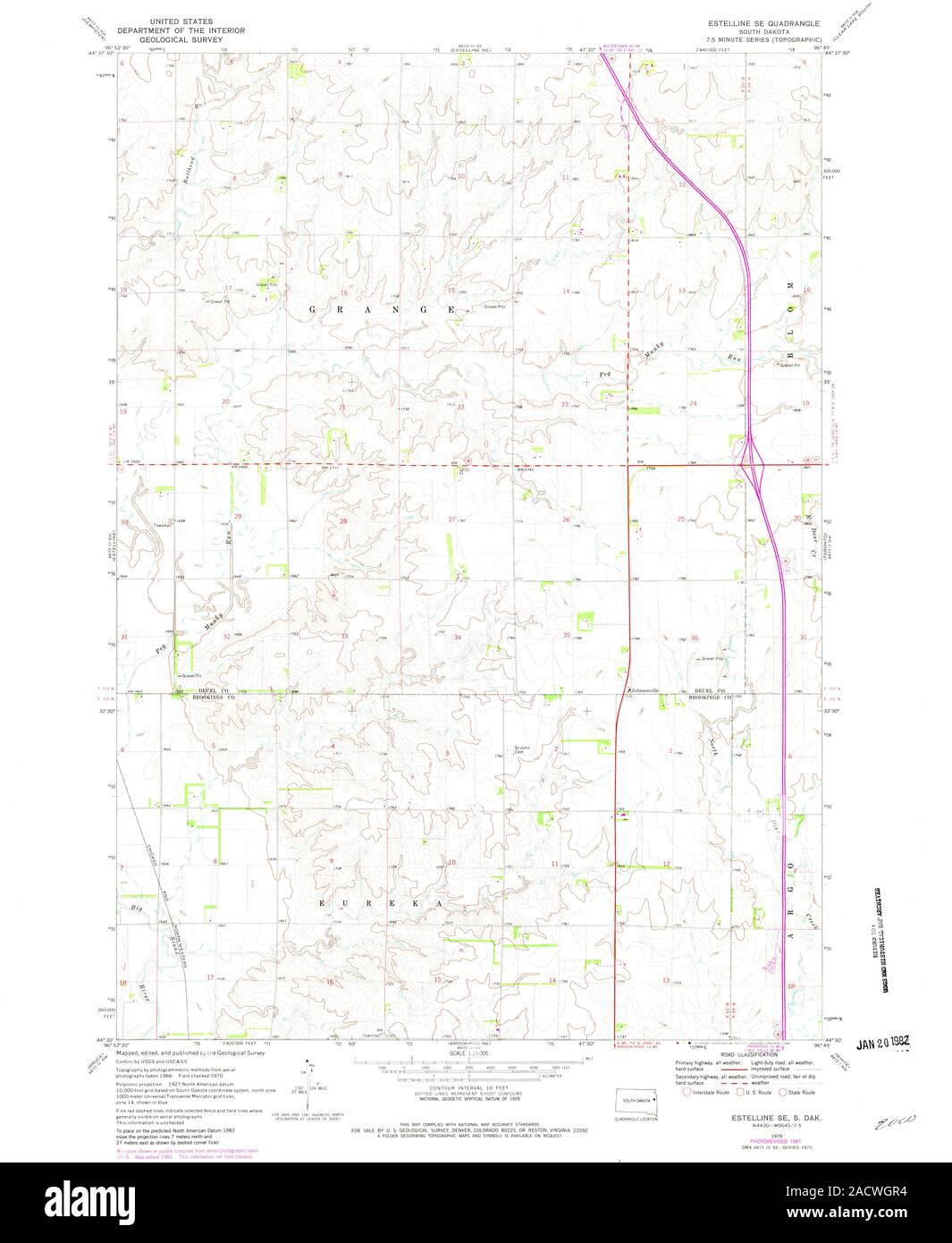 Map of estelline Cut Out Stock Images & Pictures Alamy