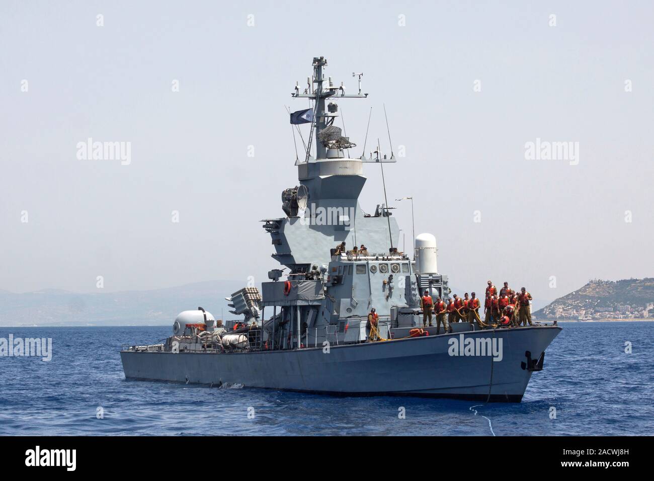 Israeli Navy missile boat class Saar 4.5 Stock Photo - Alamy