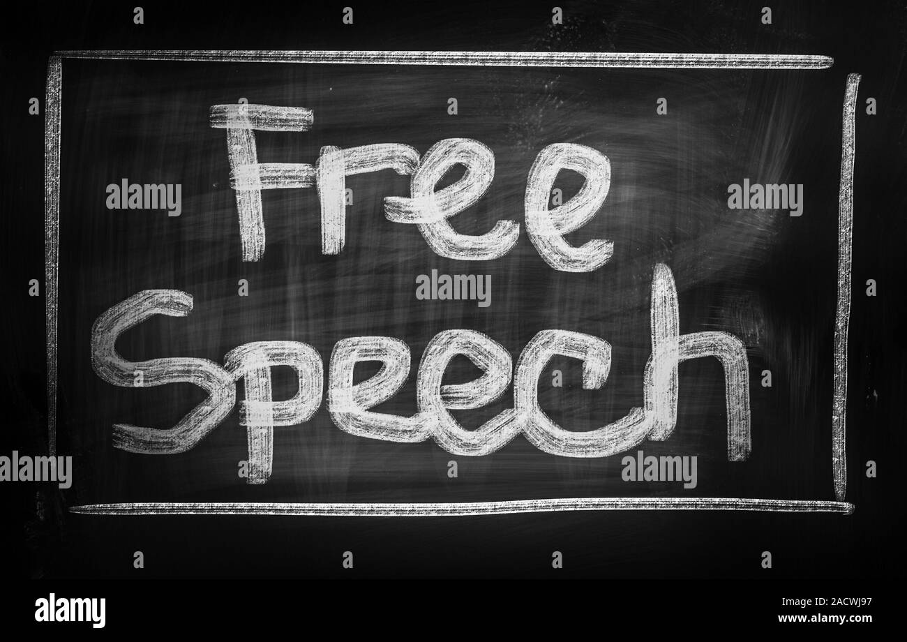 Free Speech Concept Stock Photo Alamy