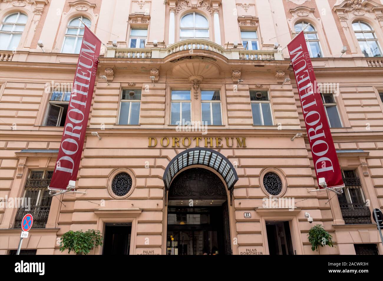 Palais Dorotheum Art Trade Stock Photo