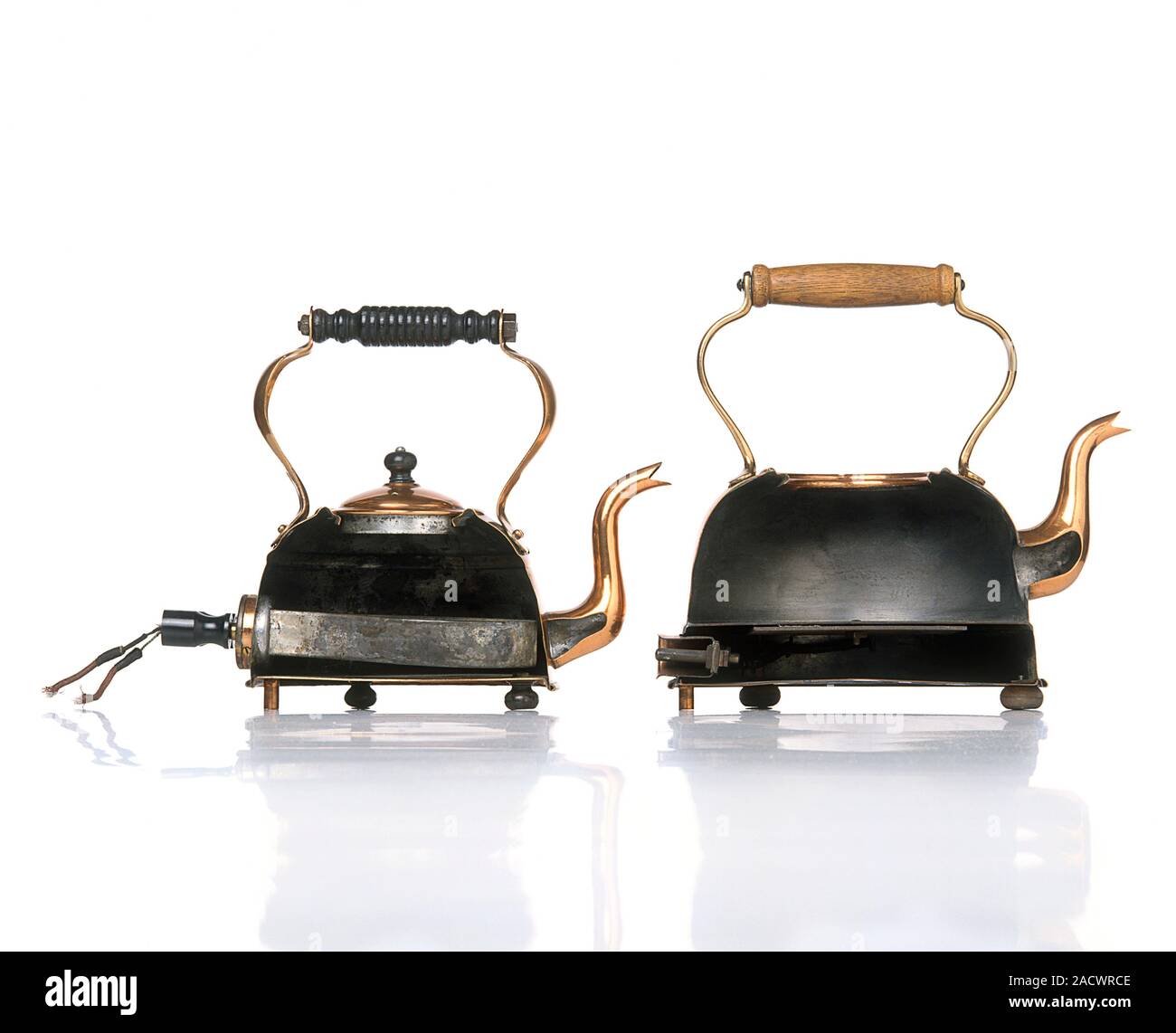 Early electric kettles, 1920s Stock Photo Alamy