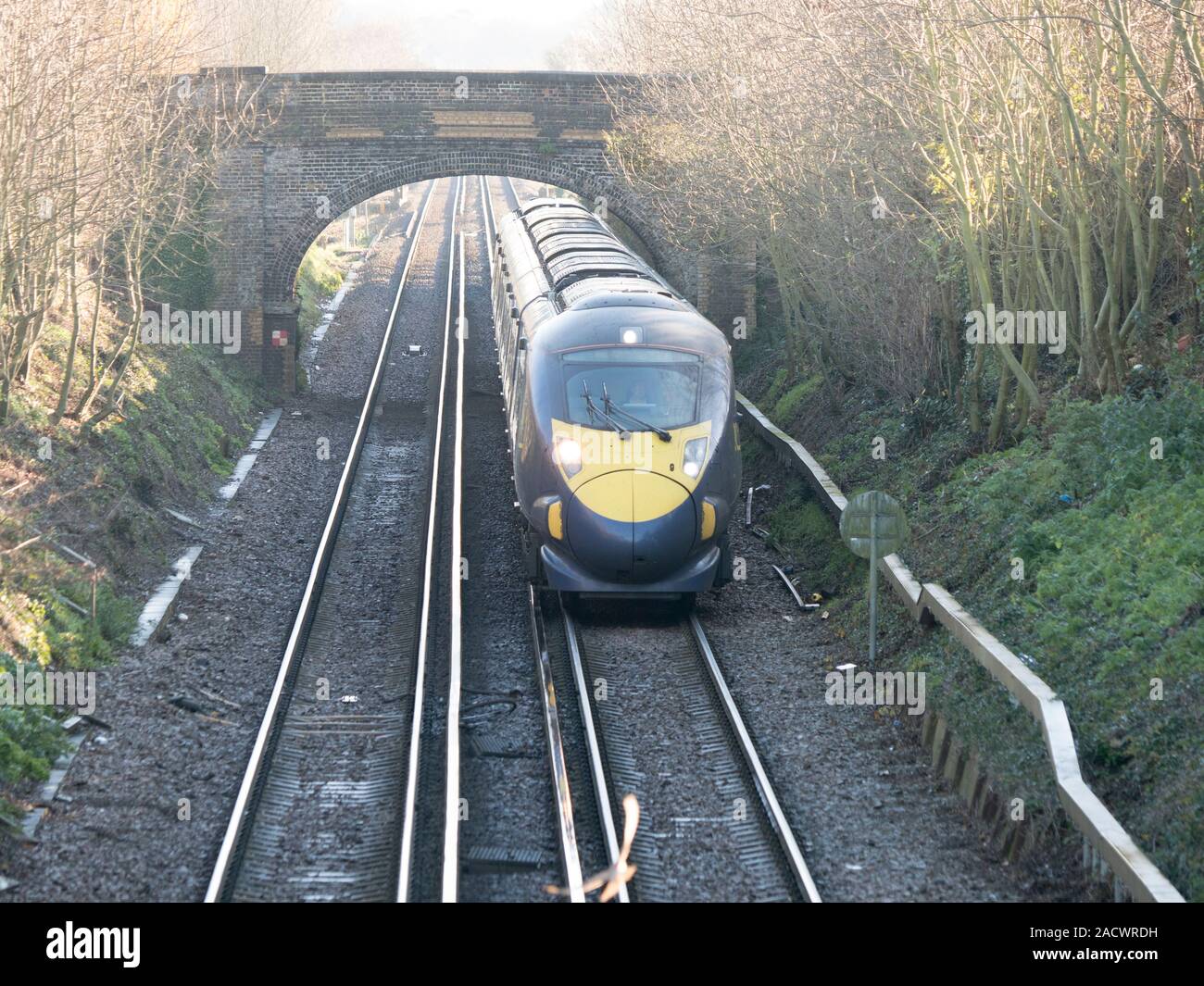 Teynham, Kent, UK. 3rd Dec, 2019. UK Weather a sunny day in Teynham