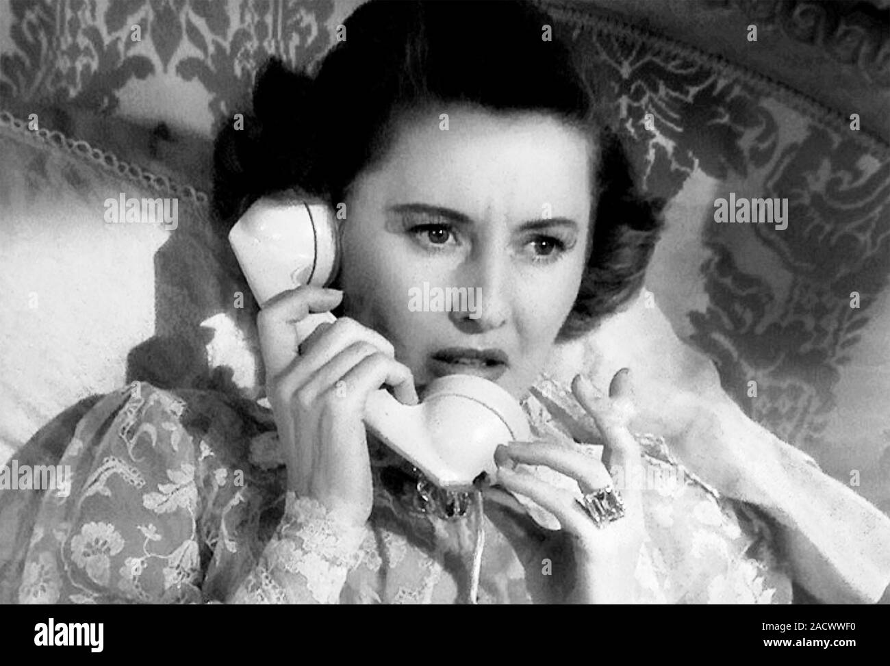 SORRY WRONG NUMBER 1948 Paramount Pictures film with Barbara Stanwyck Stock Photo