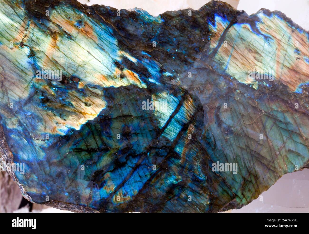 Labradorite Spectrolite Labradorite, also known as spectrolite, is an aluminium silicate that ...