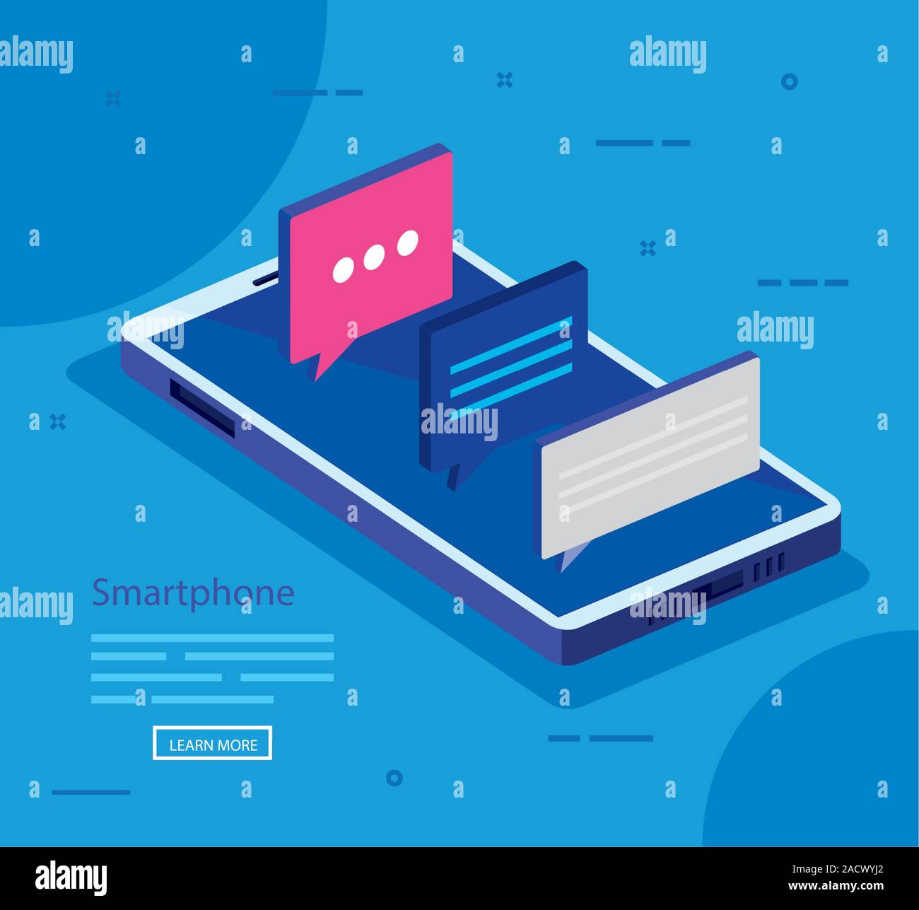 Isometric digital smartphone vector design Stock Vector Image & Art - Alamy