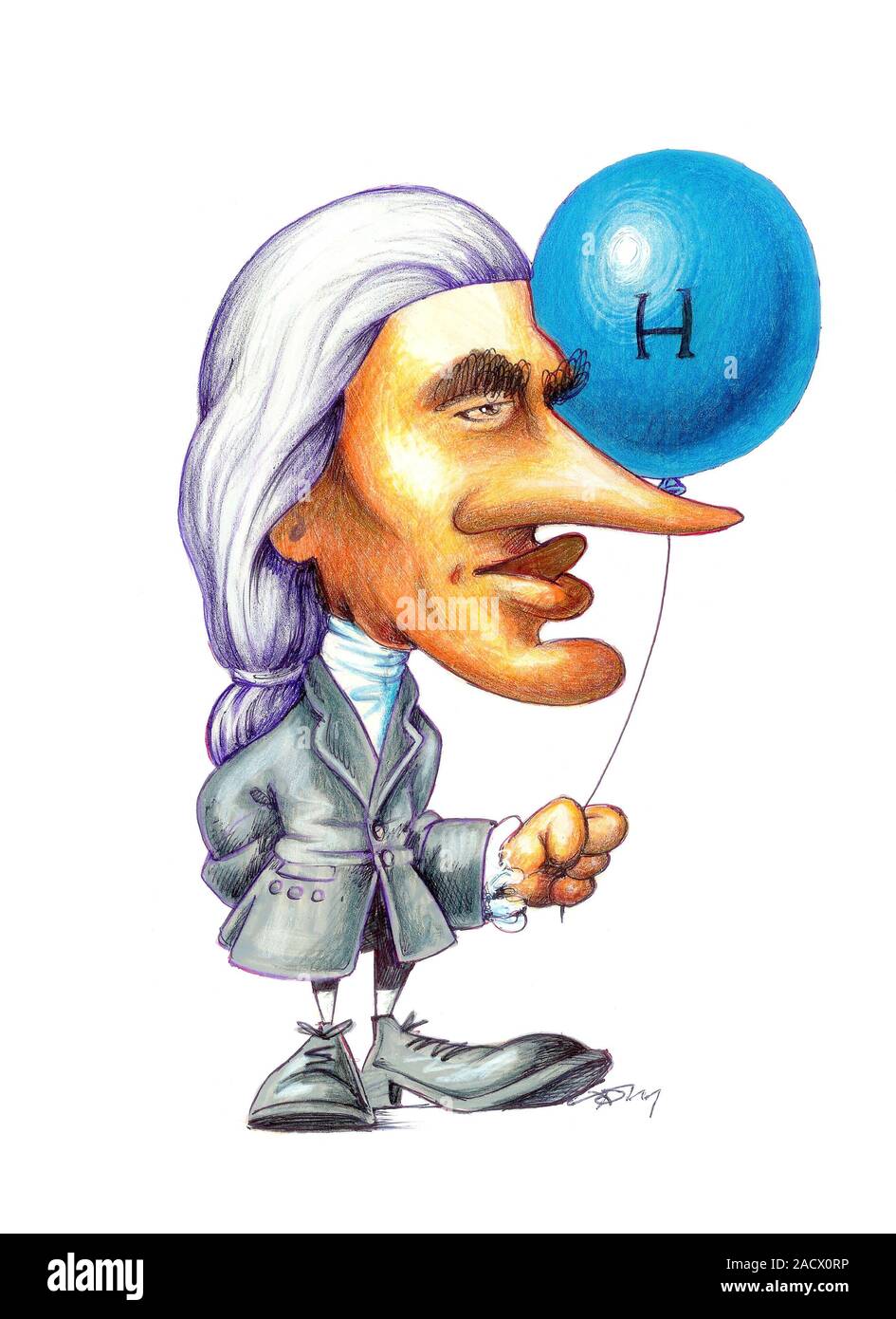 Henry Cavendish 1731 1810 British Chemist And Physicist With A 