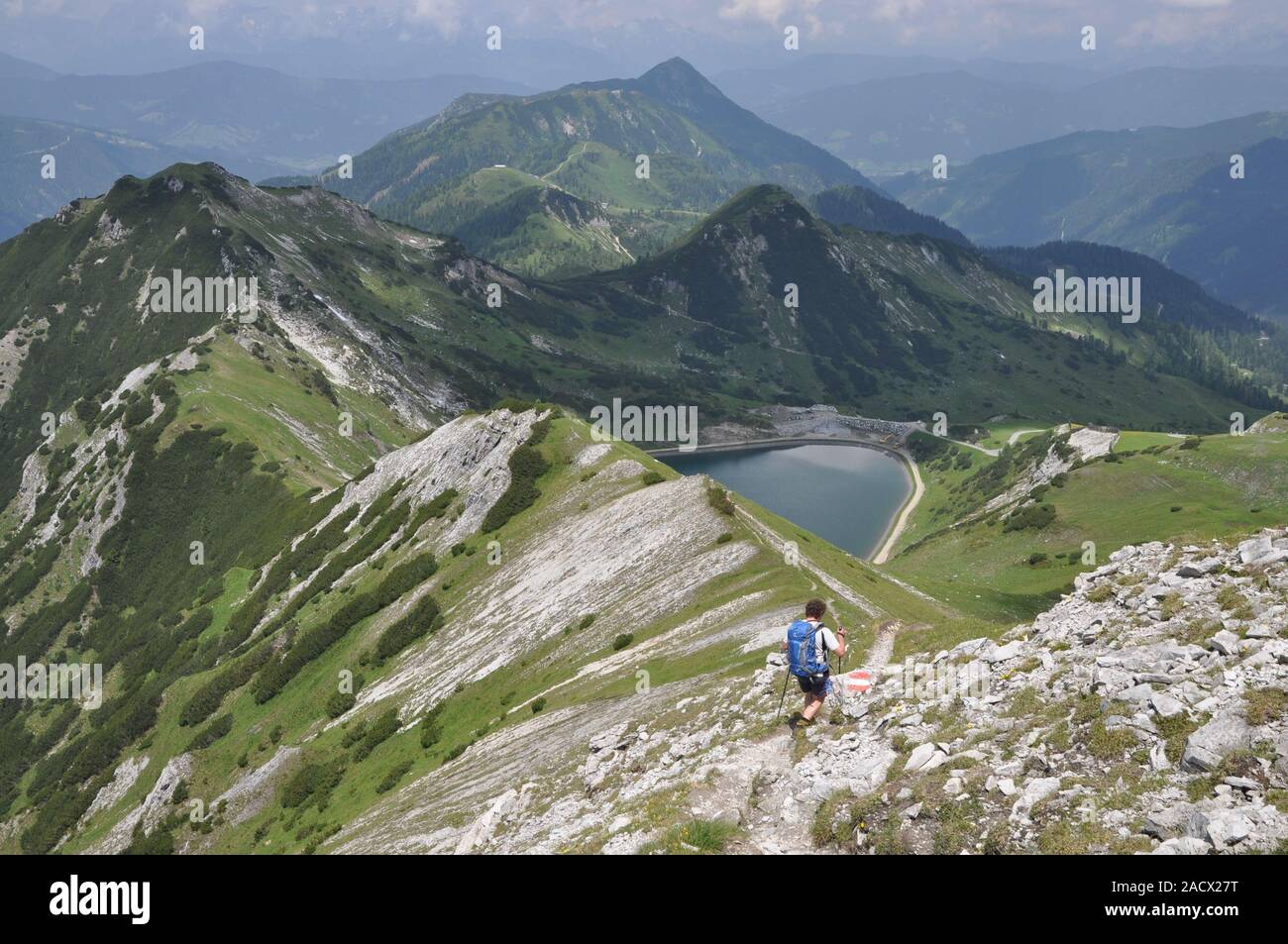 Descent from Schwarzkopf Stock Photo