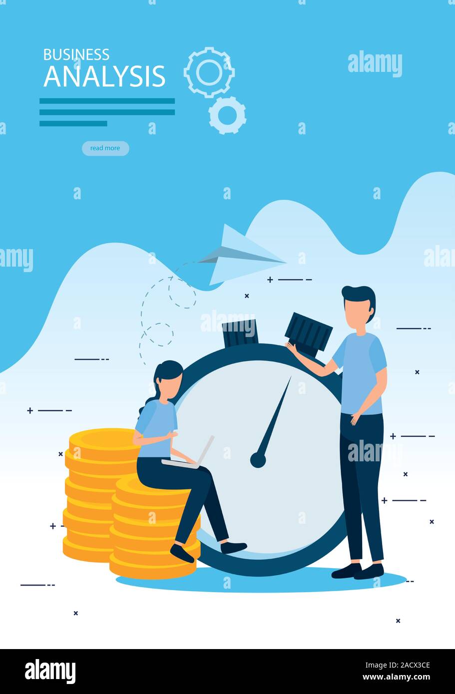 Business analysis statistics vector design Stock Vector Image & Art - Alamy