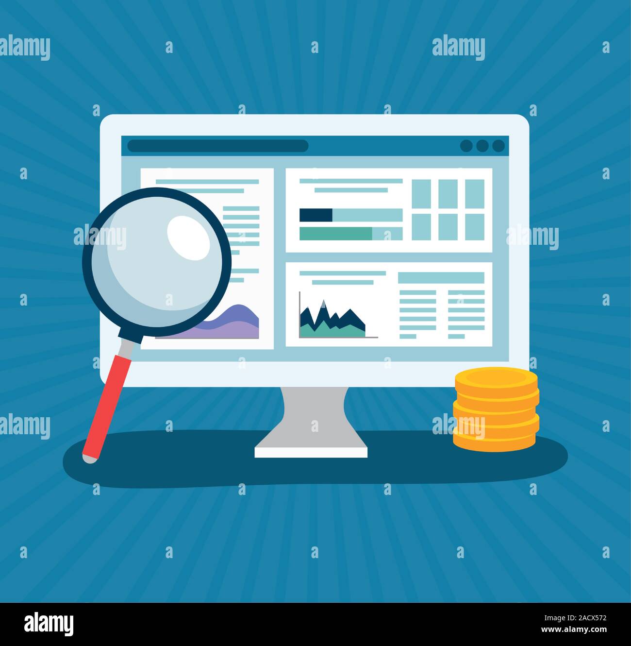 Business analysis statistics vector design Stock Vector Image & Art - Alamy