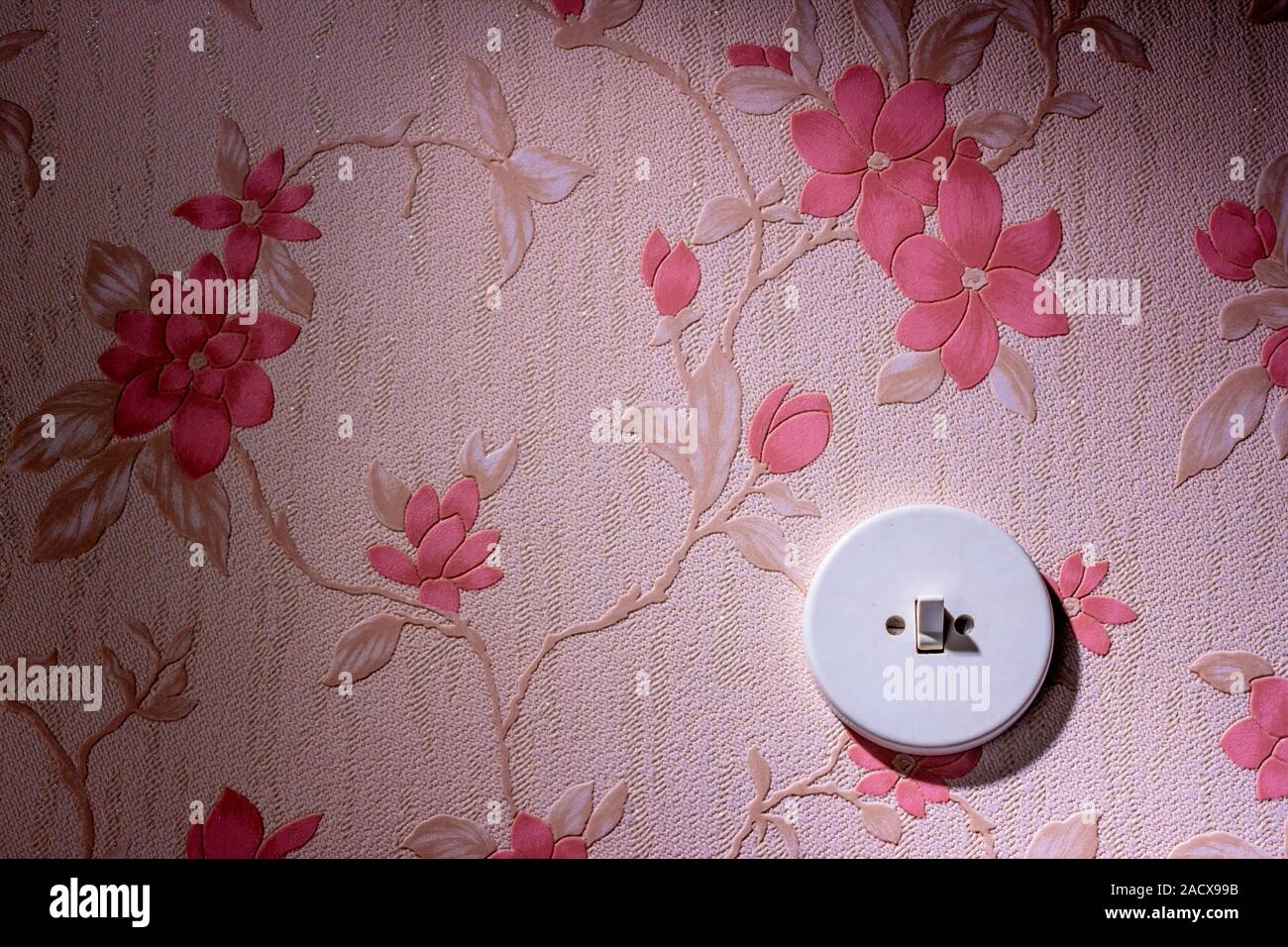 Wallpaper light switch hi-res stock photography and images - Alamy