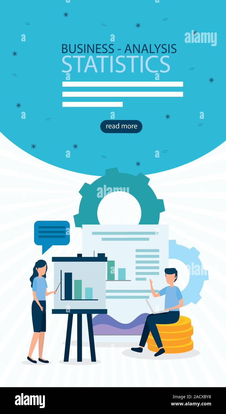 Business analysis statistics vector design Stock Vector Image & Art - Alamy
