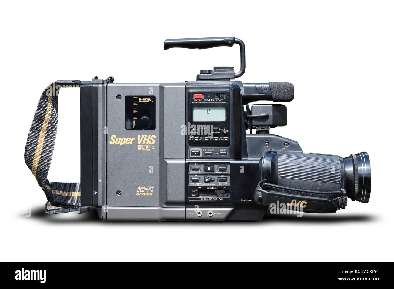 Super VHS video camera Stock Photo Alamy