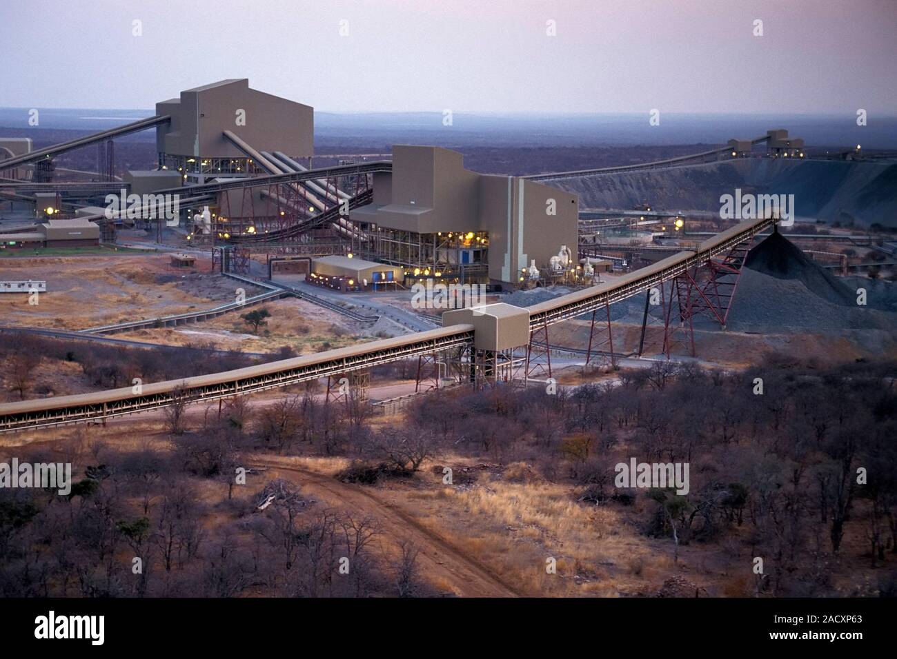 Diamond Mine, Limpopo Province, South Africa. This openpit
