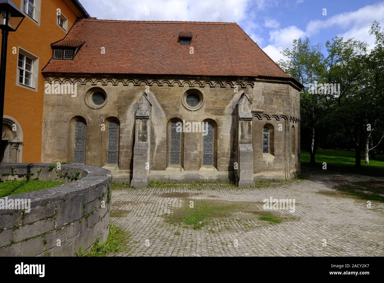 Kloster Schulpforte in Schulpforte near Naumburg on the Romanesque Road, Burgenlandkreis, Saxony-Anhalt, Germany Stock Photo