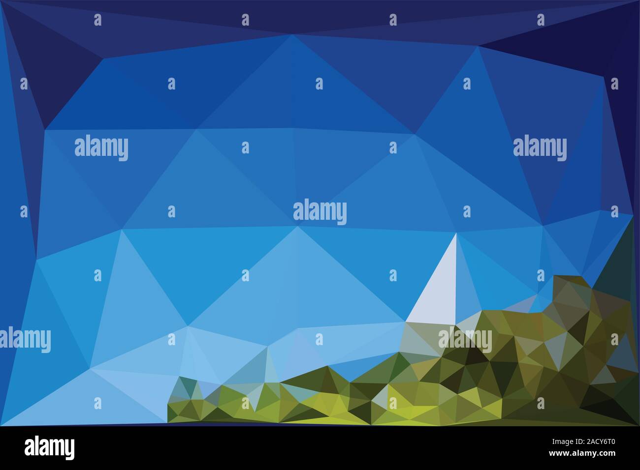 Abstract colorful modern background, stylized geometric illustration. Stock Vector