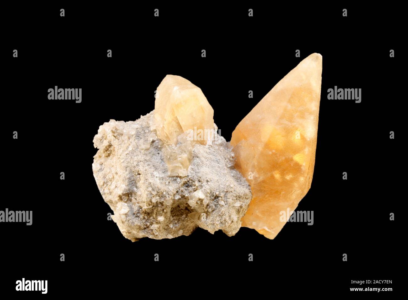Calcite crystals, Pugh Quarry, Custar, Ohio, USA Stock Photo Alamy