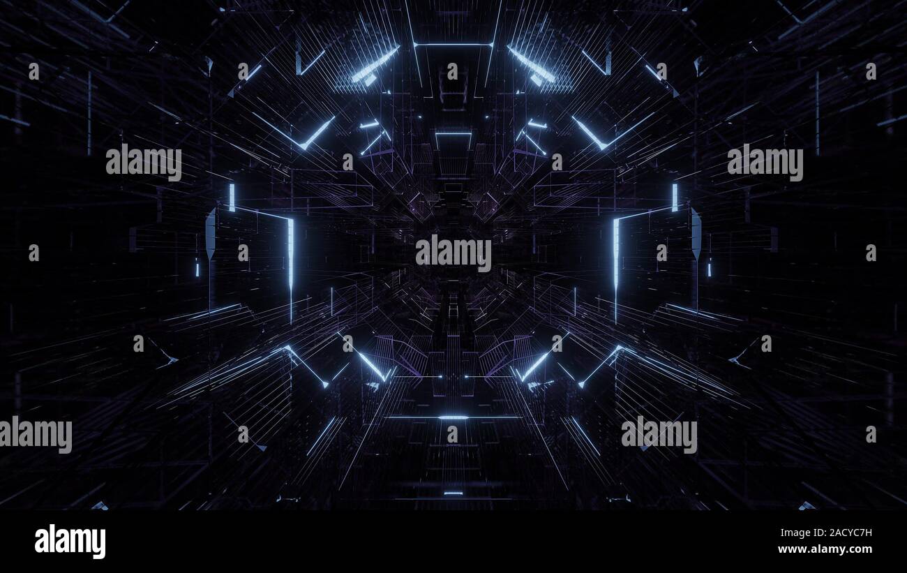 technical wireframe visual 3d rendering design Stock Photo - Alamy