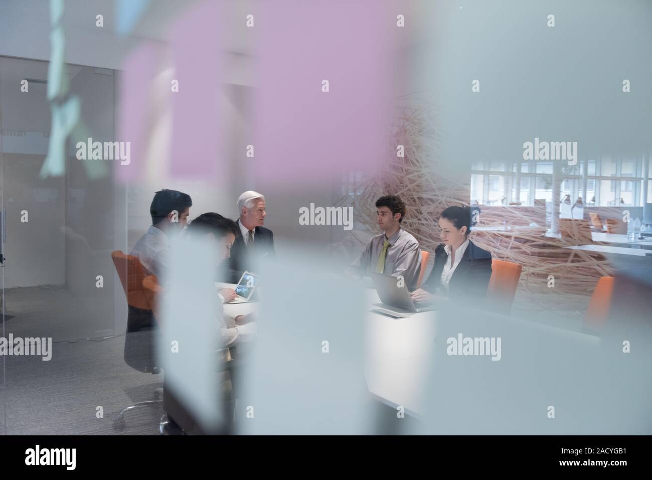 Business people group brainstorming on meeting Stock Photo - Alamy
