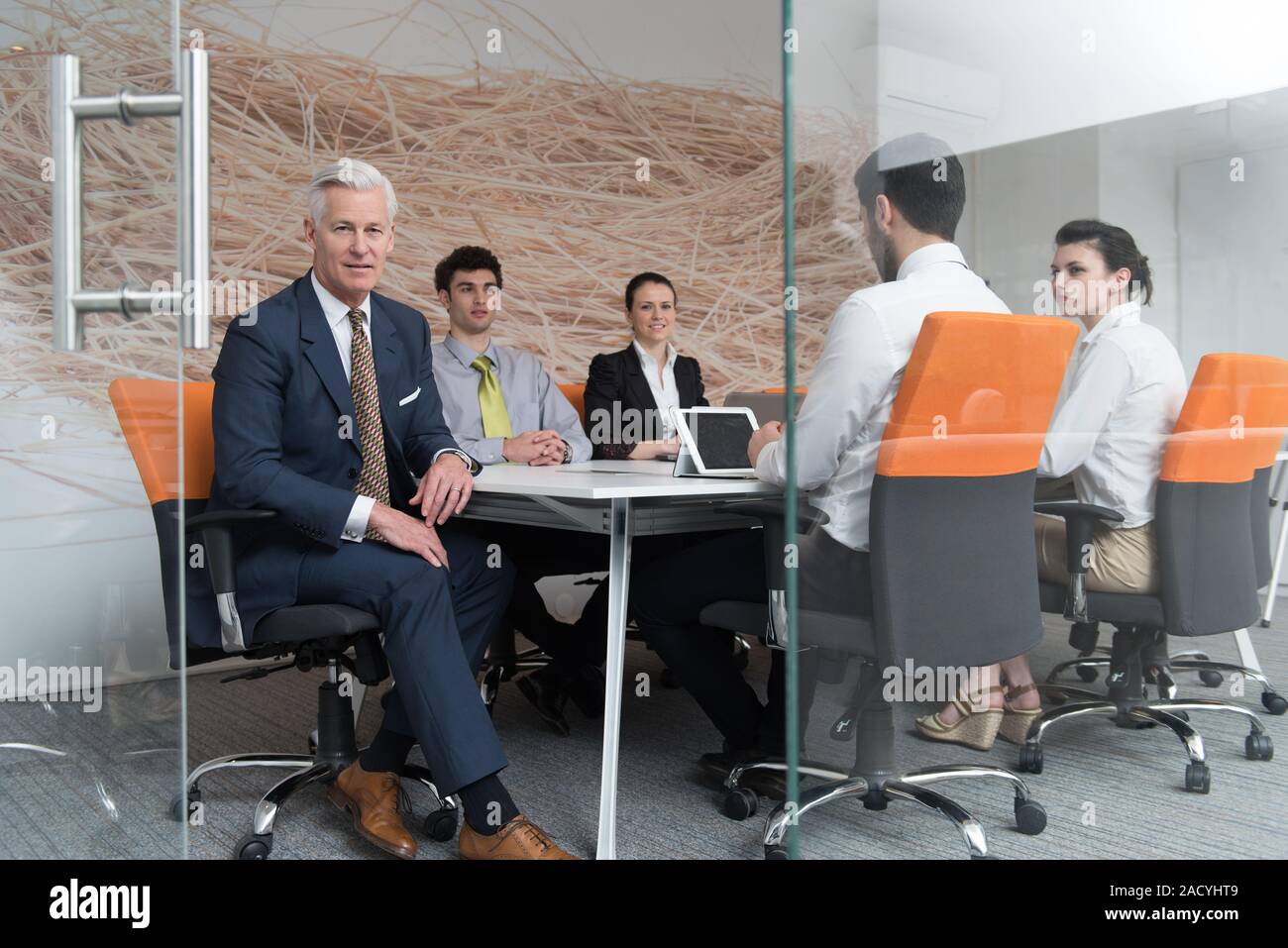 Business people group brainstorming on meeting Stock Photo - Alamy