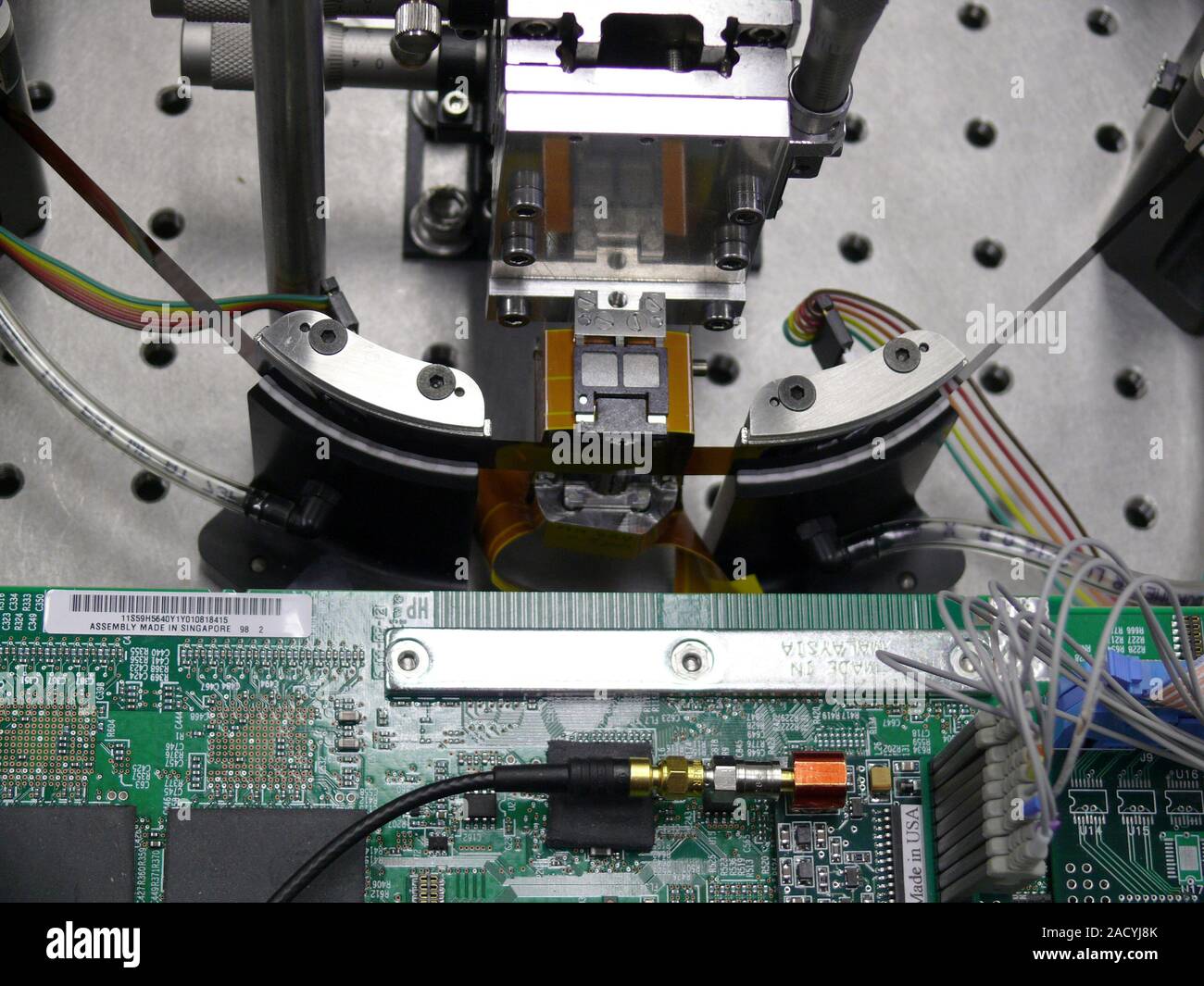 tape storage, IBM research. Readwrite machine used by IBM