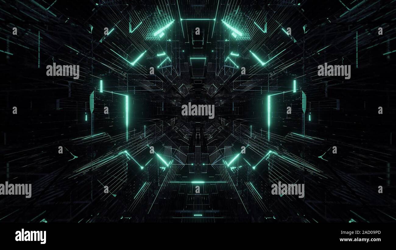 technical wireframe visual 3d rendering design Stock Photo - Alamy