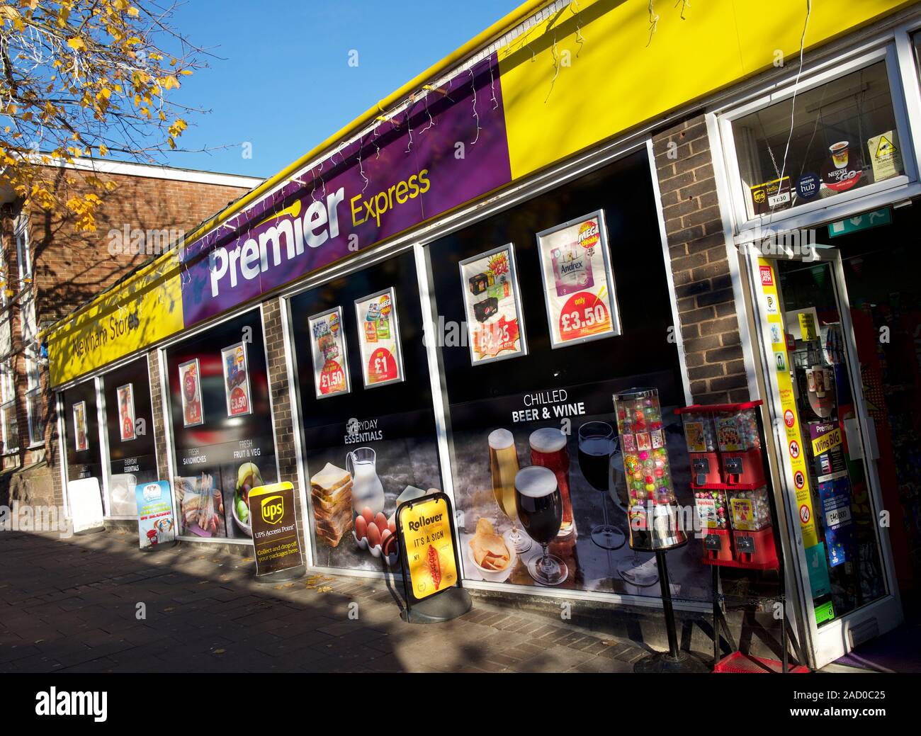 Premier Express shop, UK Stock Photo Alamy