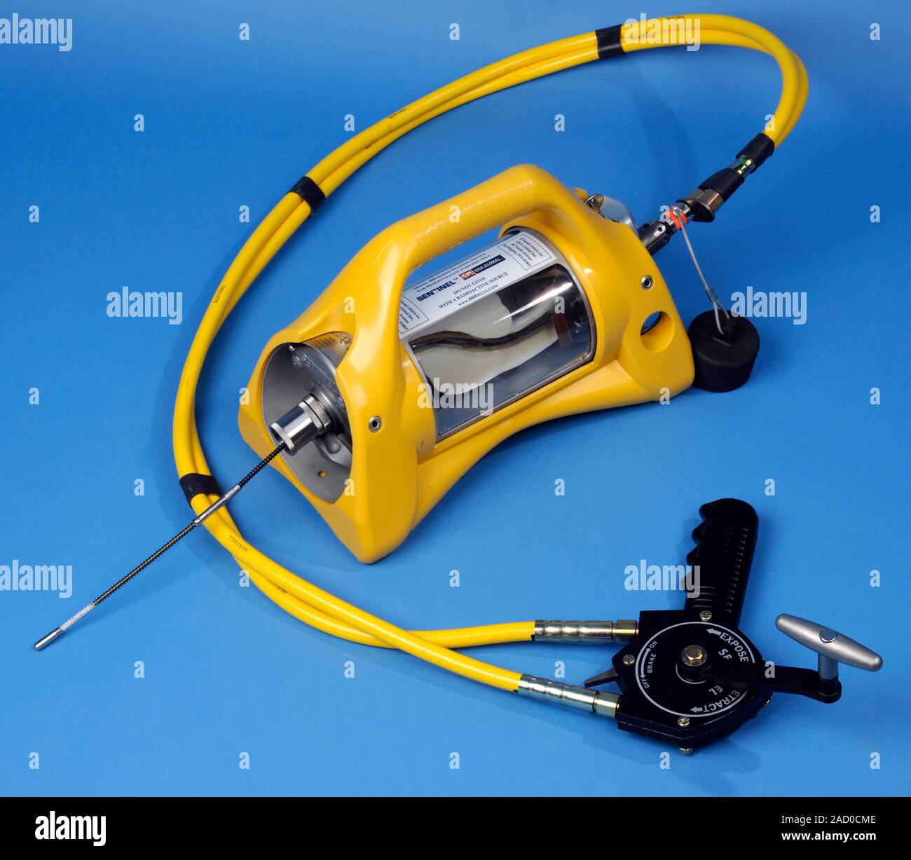 Gamma radiation source projector. This device provides a portable source of  gamma radiation for the inspection and nondestructive testing of materials  Stock Photo - Alamy