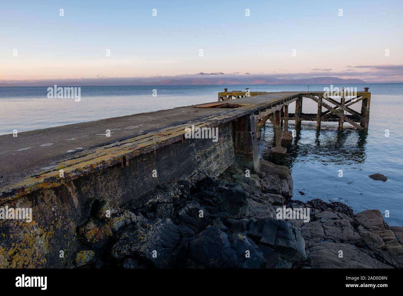 Portencross pier hires stock photography and images Alamy