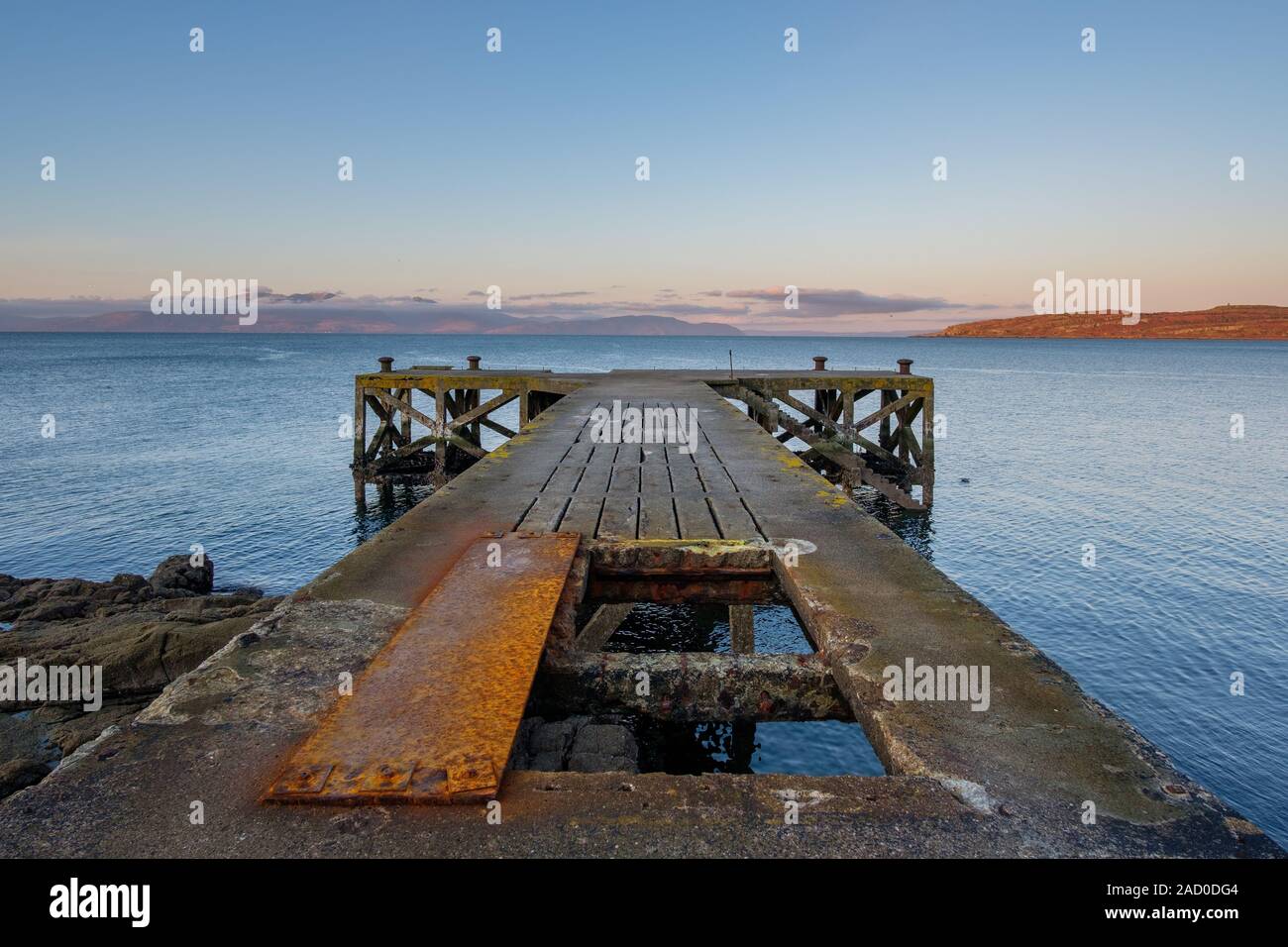 Portencross pier hires stock photography and images Alamy