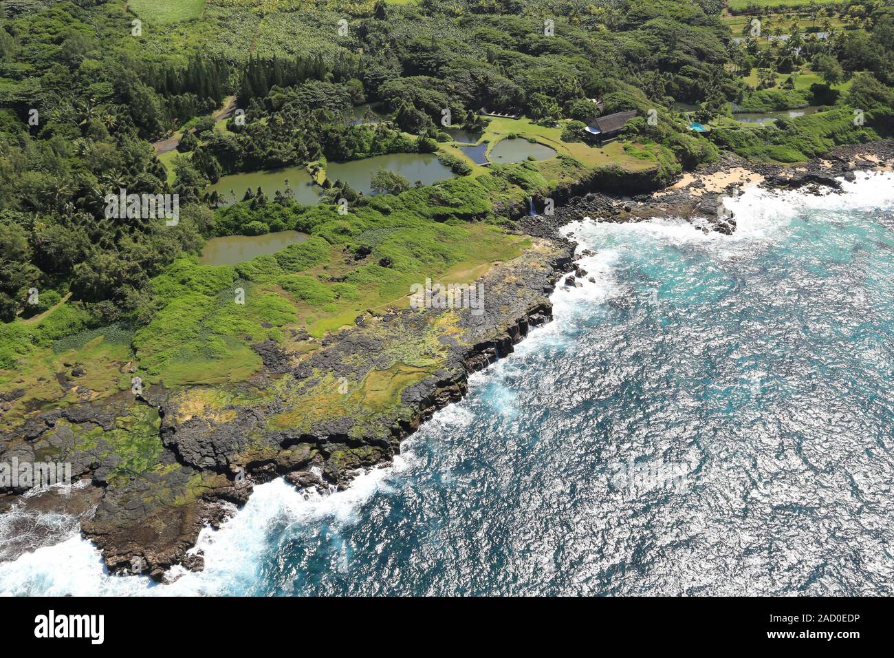 Mauritius, South Coast near Bel Air, Indian Ocean Stock Photo