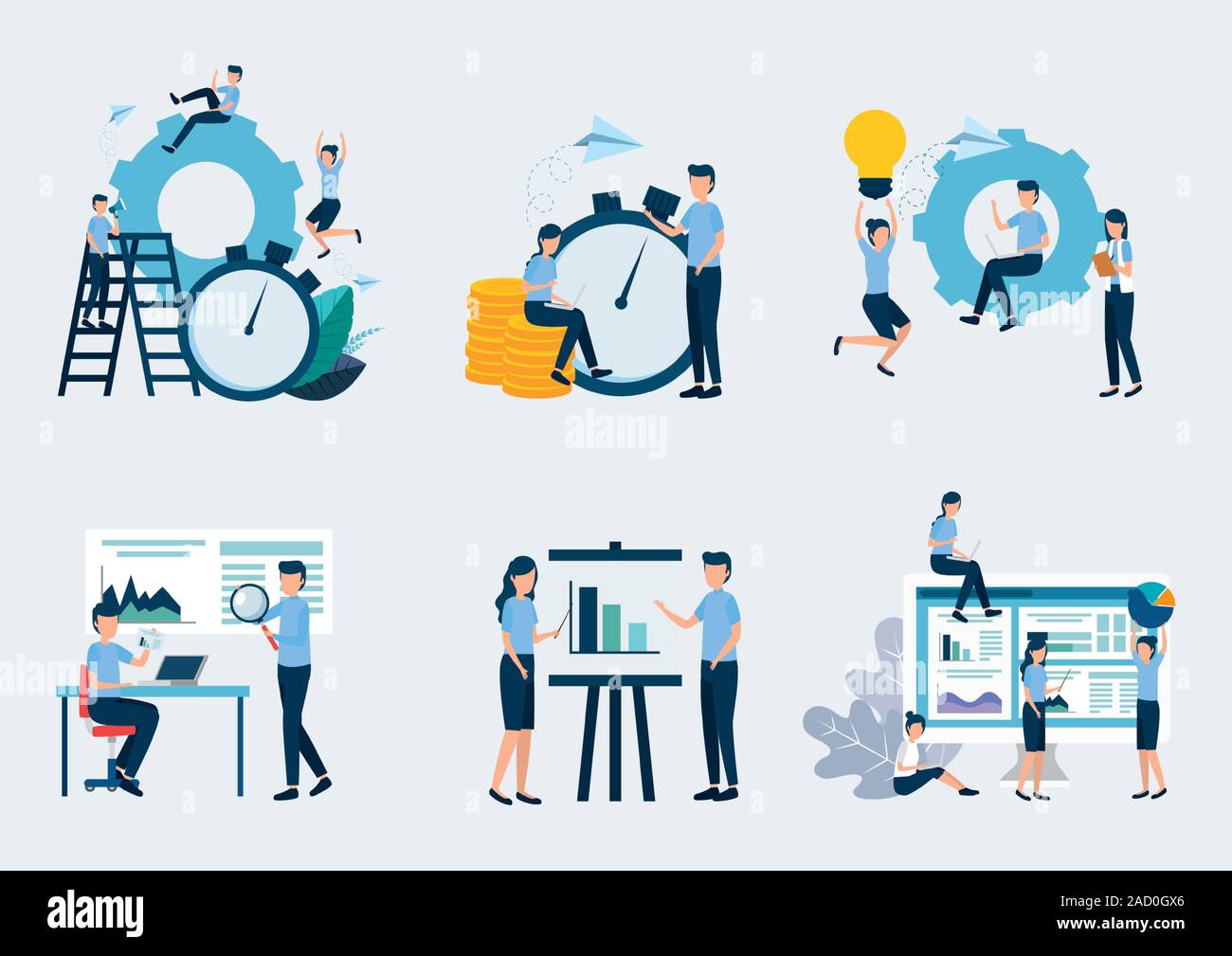 Business analysis statistics vector design Stock Vector Image & Art - Alamy