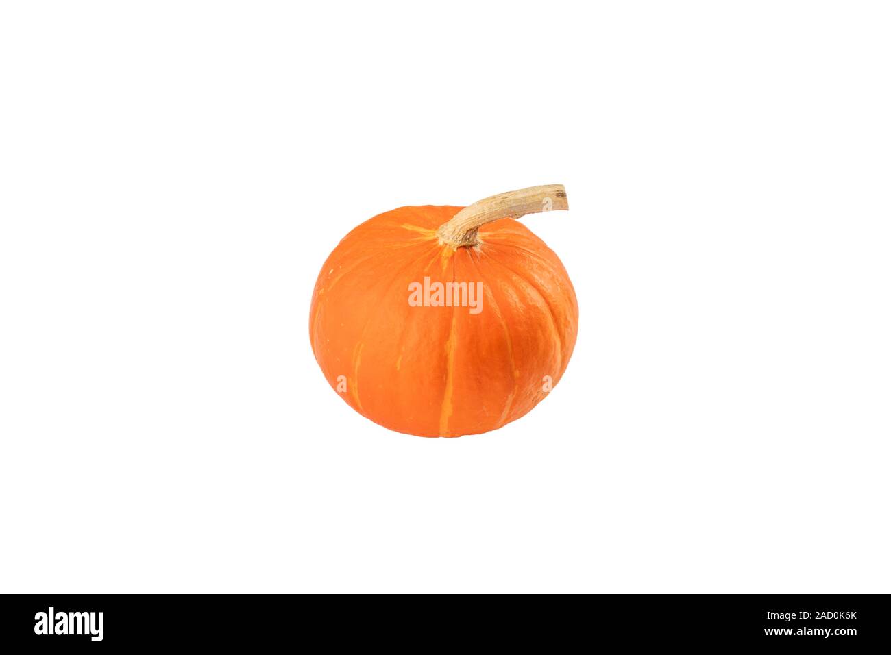 Whole Orange Pumpkin isolated on white background Stock Photo - Alamy