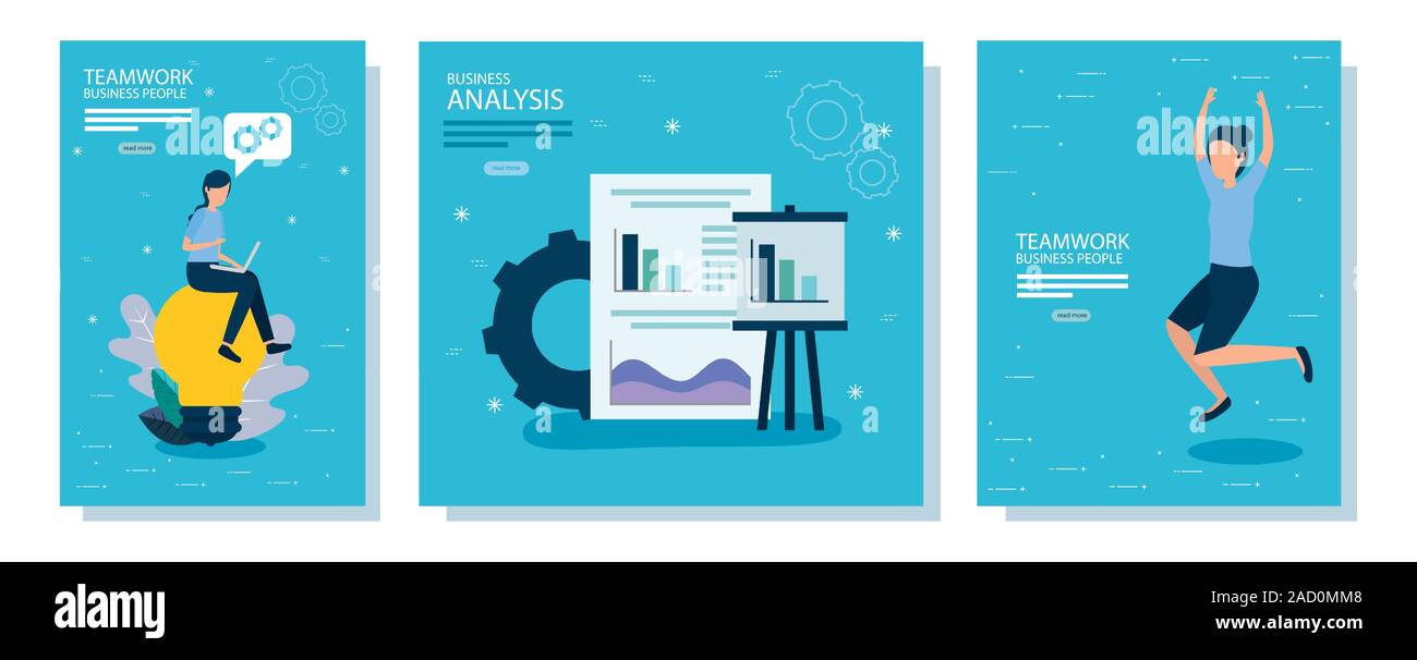 Business analysis statistics vector design Stock Vector Image & Art - Alamy