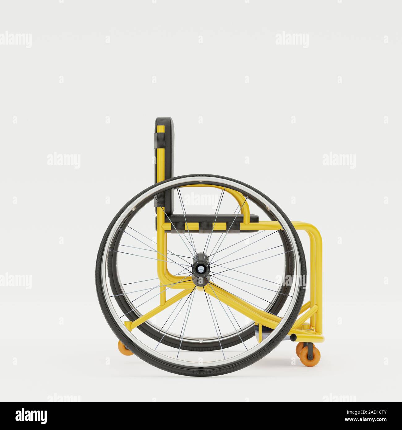 Paralympic Wheelchair Sport Equipment Stock Photo Alamy