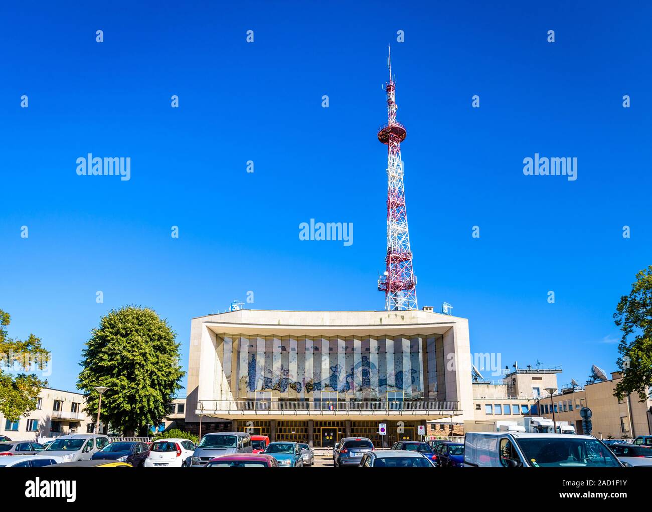 The House of Radio and Television historic building houses the seat of  France 3 Alsace regional television service in Strasbourg, France Stock  Photo - Alamy