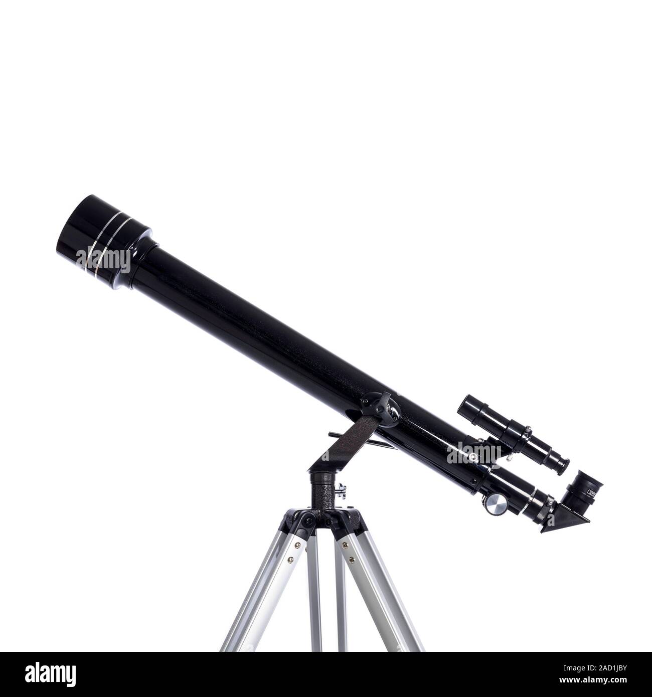 Refracting celestial telescope. This kind of telescope uses lenses to