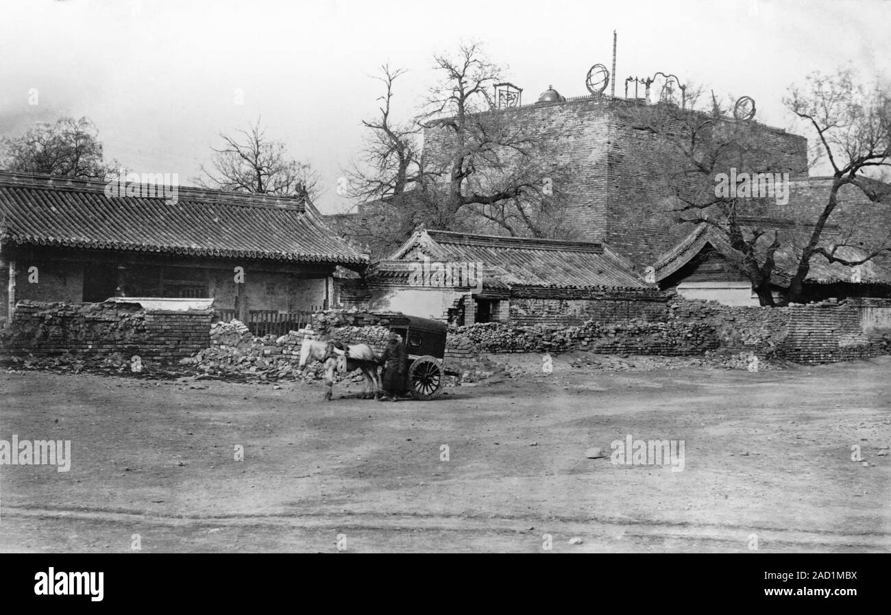 Imperial Astronomical Observatory, Beijing (Peking), China. This