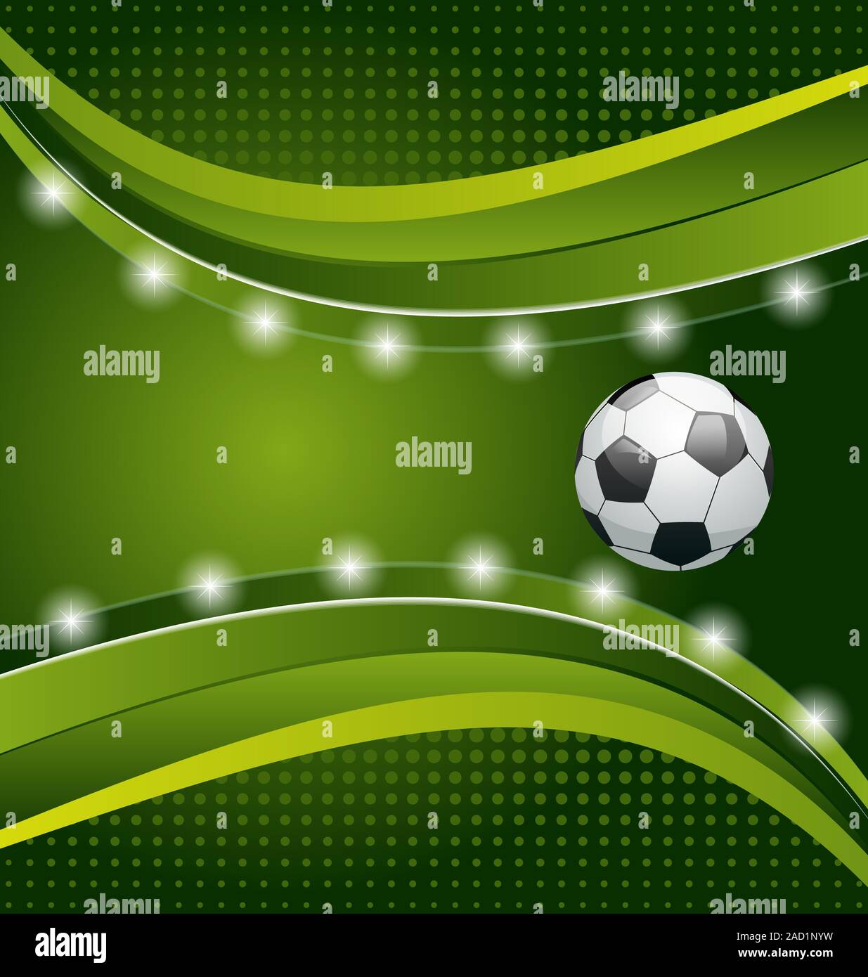 Football background with ball for design card Stock Photo Alamy