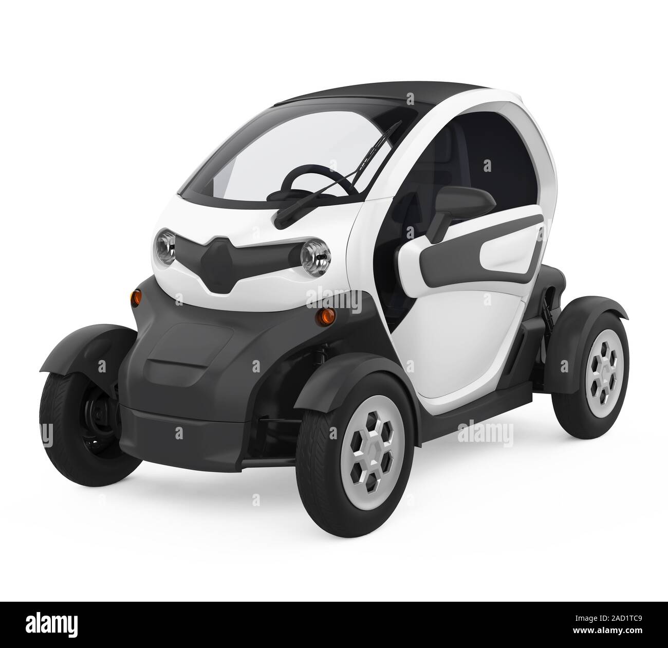 Electric Quadricycle Isolated Stock Photo Alamy