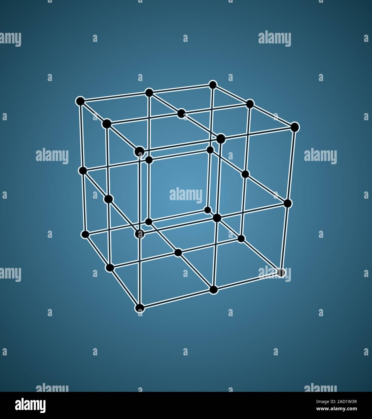 Wireframe polygonal sphere connected lines hi-res stock photography and ...