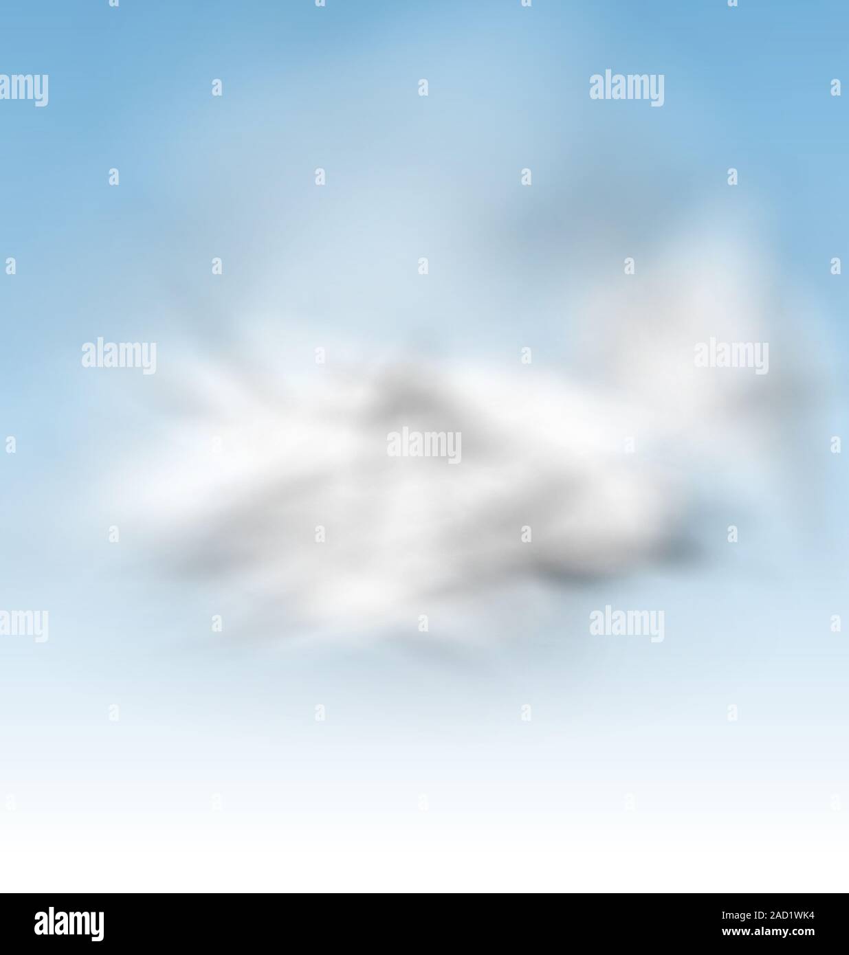 Background Blue Sky Fluffy Clouds Stock Photo - Alamy