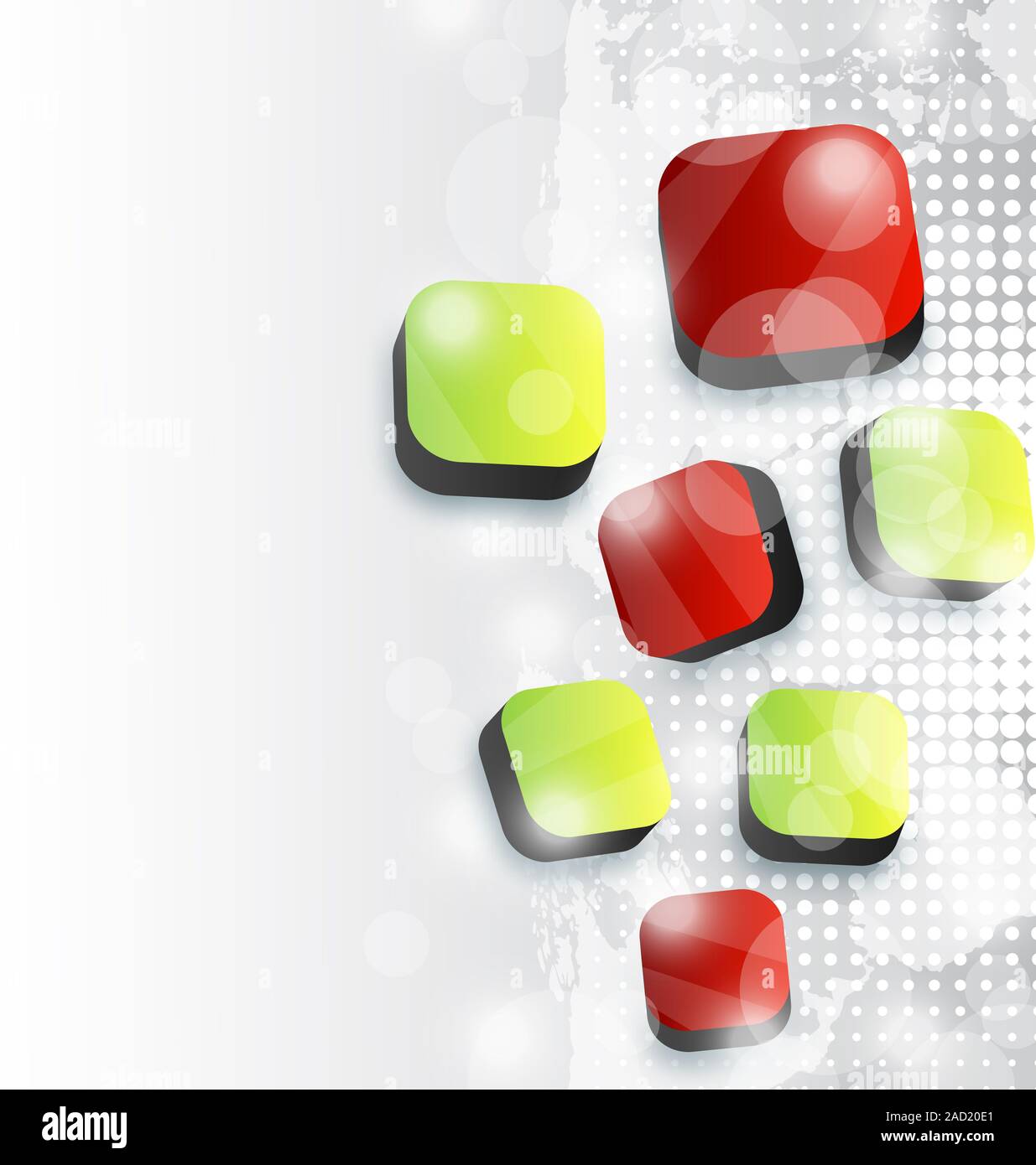 Abstract squares background for your advertise card Stock Photo - Alamy