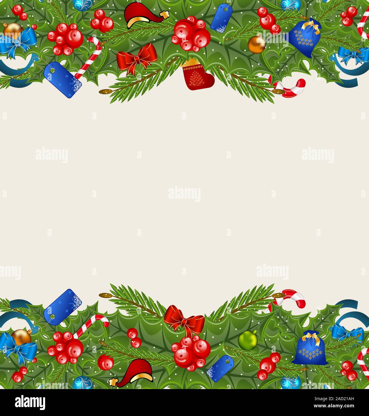 Christmas elegance background with holiday decoration Stock Photo