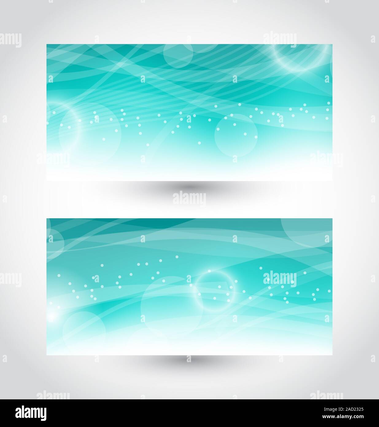Set abstract water banners, design template Stock Photo Alamy
