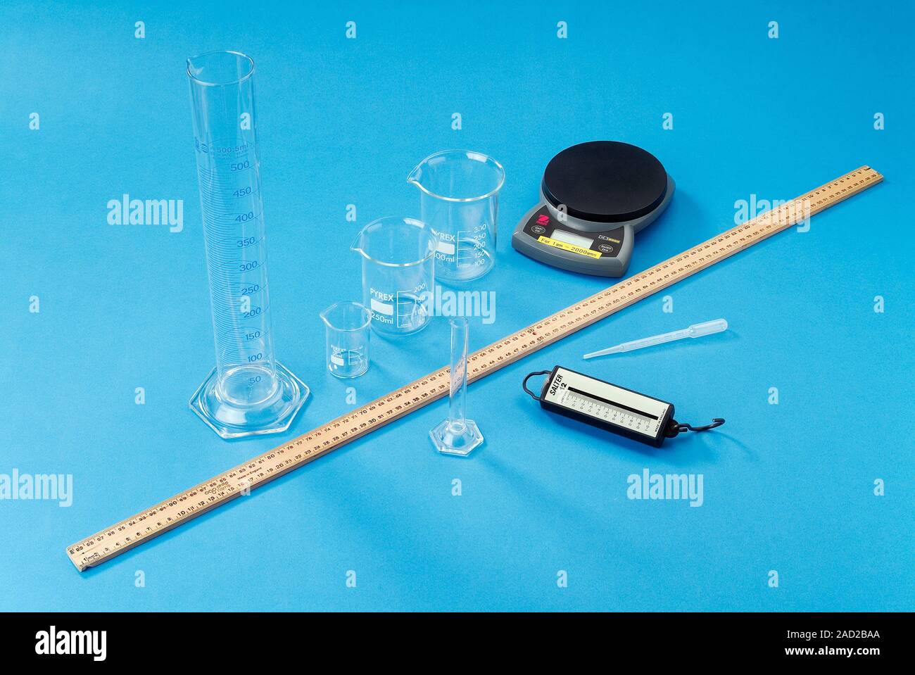 Measuring equipment. Selection of devices used in a laboratory to