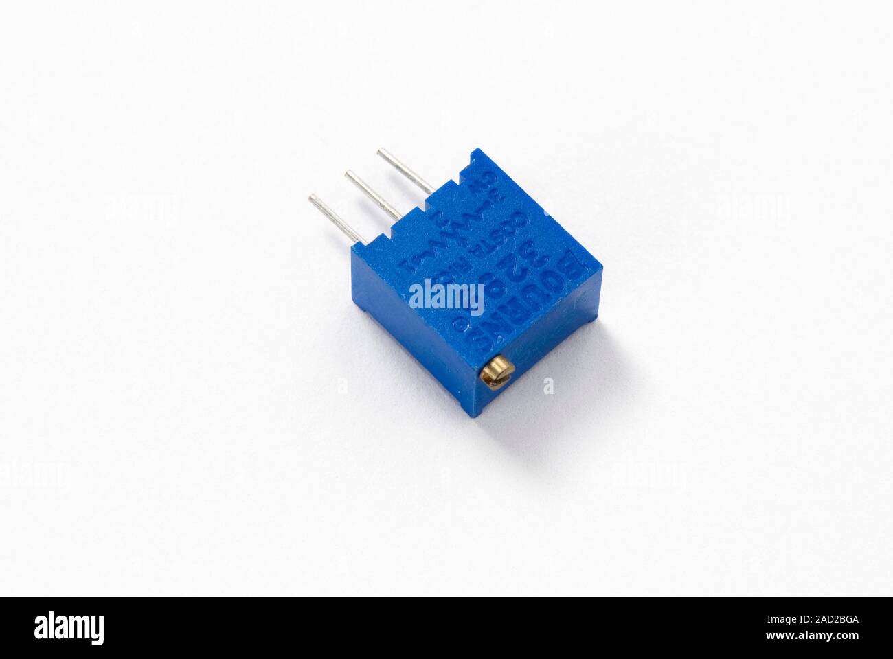 PCB potentiometer. Mini potentiometer for use on a PCB (printed circuit