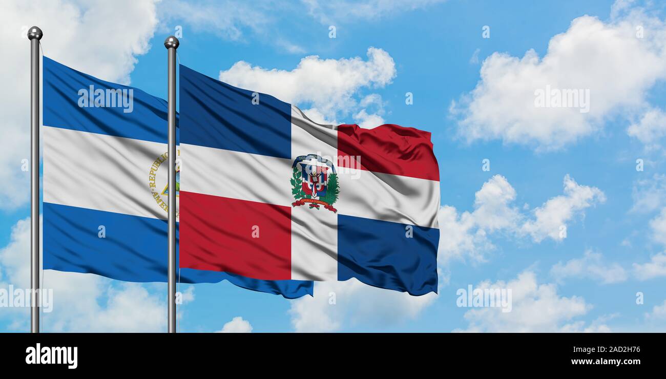 Durabol Flagge Nicaragua 150x90 Cm – Satin, Doppelt Genäht, Für Innen & Außen, Mit Saum Für Fahnenstange